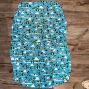 Little Sleepies Toy Story Bamboo Crib Sheet Disney Pixar Woody Buzz Toddler Bed